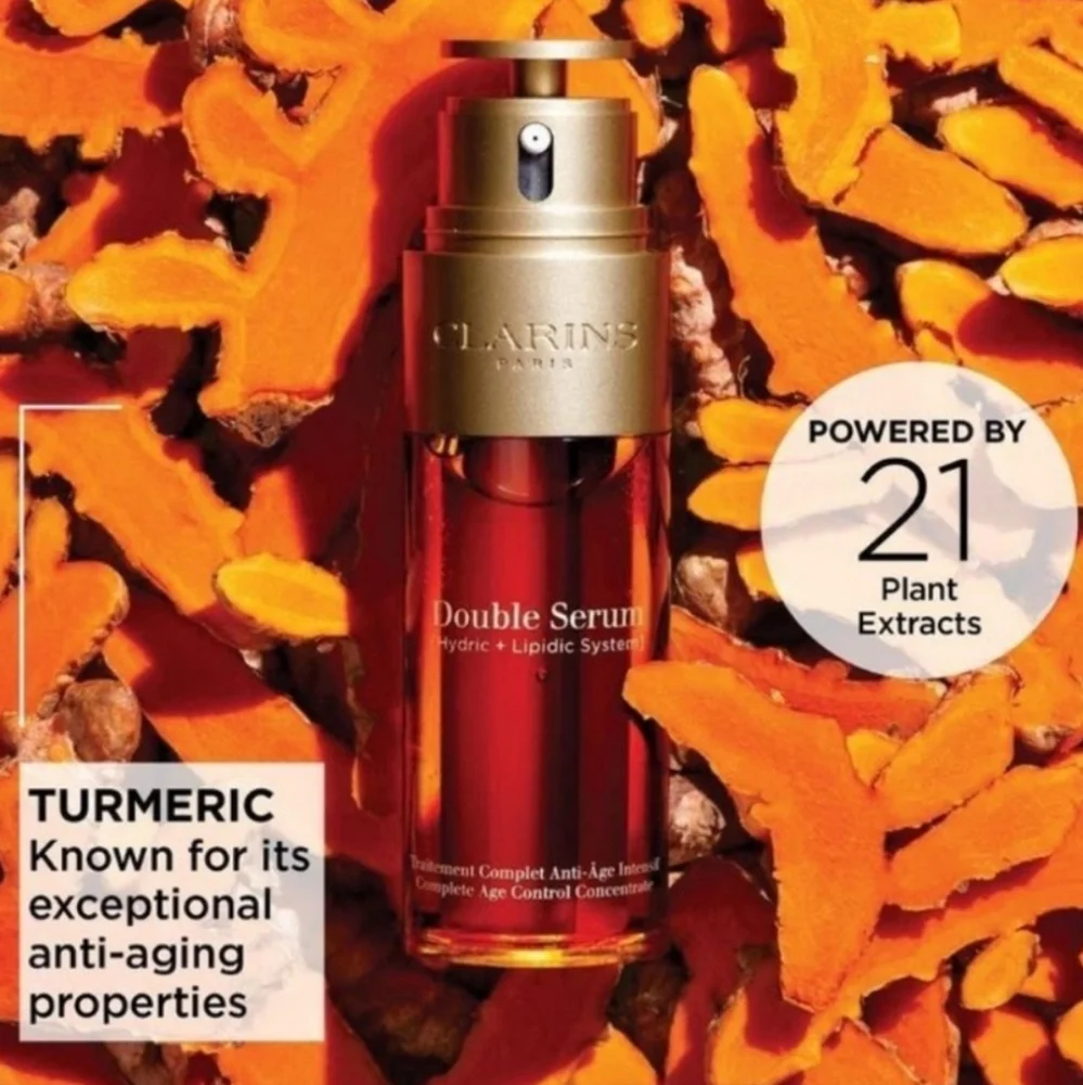 NIB CLARINS Double Serum Complete Age Control Concentrate 1 oz